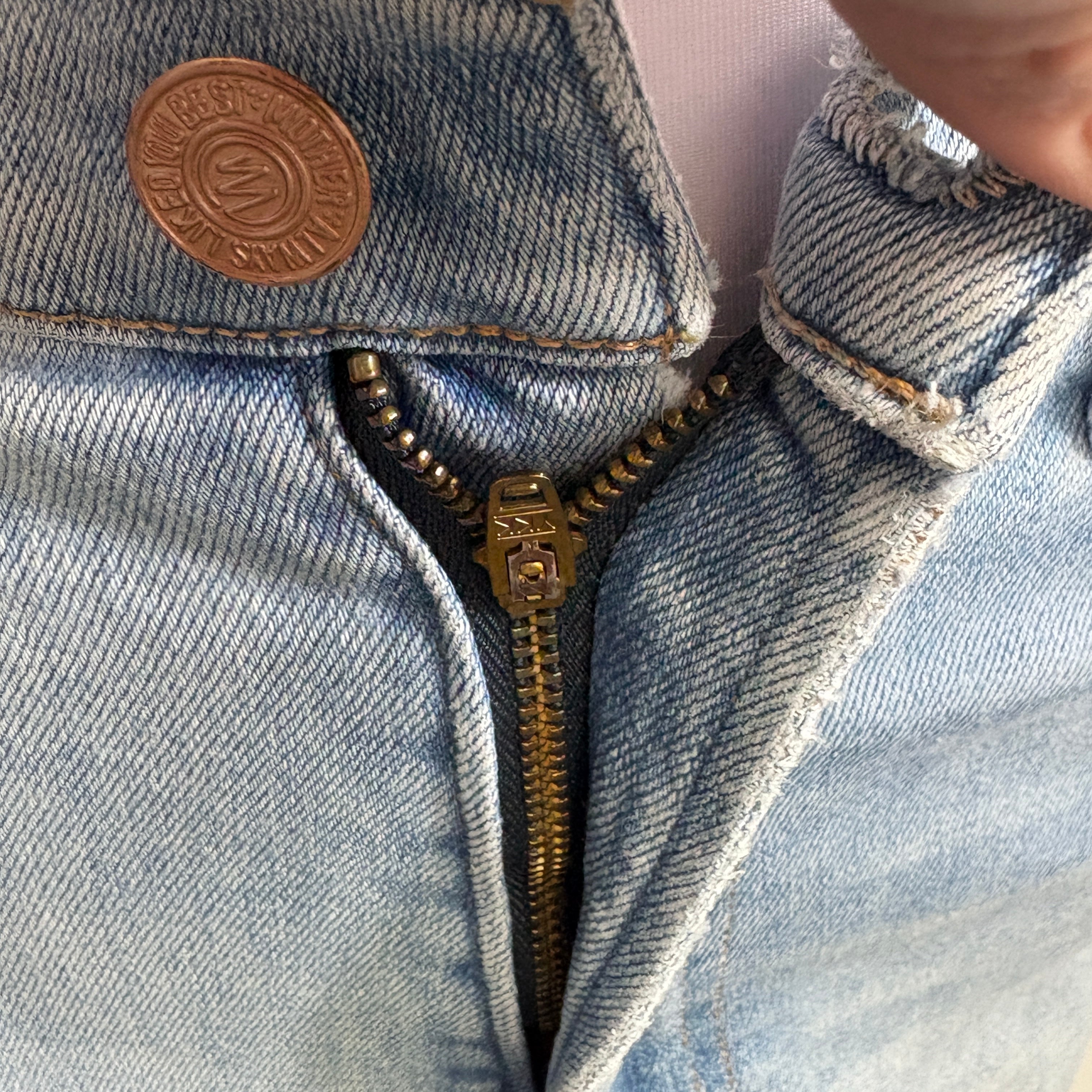 Mother Women's straight leg jeans, waist 27"