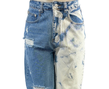 Signature 8 denim wide leg jeans